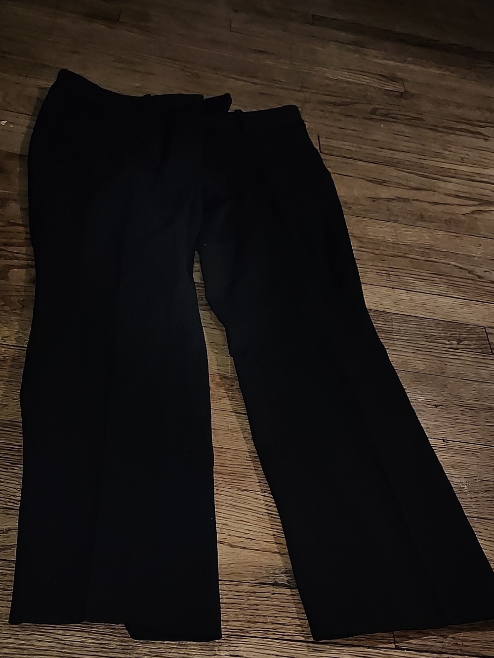 Talbots Black Boot-Cut Trousers